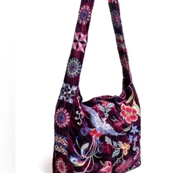 Johnny Was Multicolor Floral Tote Bag - Picture 9 of 9